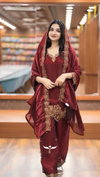 Sr 1674 Pure Gmy Silk With Embroidery Work Readymade Suits Wholesale In India
